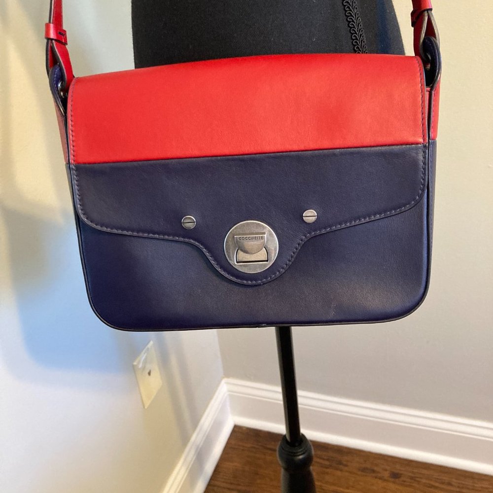 Coccinelle leather crossbody bag